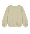 Littlefashionaddict - Letter To The World - Fur Therapy - AW23 - Stick Sweatshirt in het oyster - Parelwitte sweater voor meisjes met allover print op de voorkant - Beschikbaar vanaf 4 tot 11 jaar bij Littlefashionaddict.com