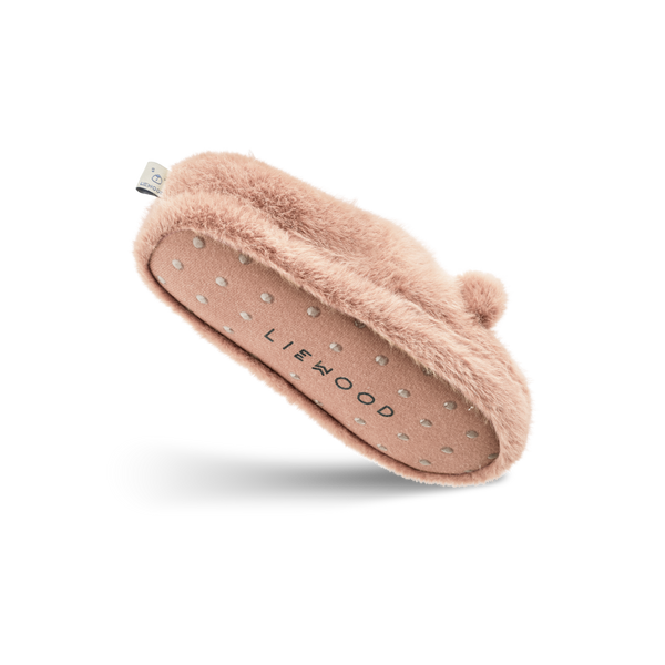 Berenpantoffels van Liewood in pale tuscany | Aviaja Bear Slippers Pale Tuscany | Ontdek Liewood bij Little Fashion Addict