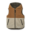 Littlefashionaddict - Liewood - AW23 - Diana Reversible Vest - Army Brown Mix - Voor jongnes - Jongensjas - Vanaf maat 104 in stock en verkrijgbaar bij Little Fashion Addict