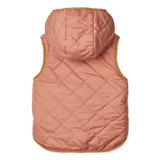 Littlefashionaddict - Liewood - AW23 - Diana Reversible Vest - Tuscany Rose Mix - Voor meisjes - Meisjesjas - Vanaf maat 104 in stock en verkrijgbaar bij Little Fashion Addict