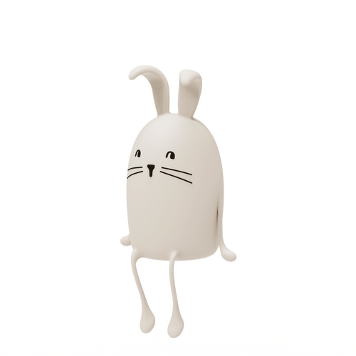 Evex nachtlampje konijn van Liewood in sand voor de kinderkamer | Evex Rabbit Night Light | Ontdek Liewood bij Little Fashion Addict