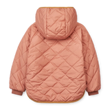 Littlefashionaddict - Liewood - AW23 - Jackson Reversible Jacket - Tuscany Rose Mix - Voor meisjes - Meisjesjas - Vanaf maat 104 tot maat 140 in stock en verkrijgbaar bij Little Fashion Addict