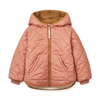 Littlefashionaddict - Liewood - AW23 - Jackson Reversible Jacket - Tuscany Rose Mix - Voor meisjes - Meisjesjas - Vanaf maat 104 tot maat 140 in stock en verkrijgbaar bij Little Fashion Addict