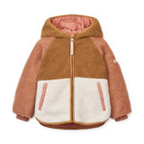 Littlefashionaddict - Liewood - AW23 - Jackson Reversible Jacket - Tuscany Rose Mix - Voor meisjes - Meisjesjas - Vanaf maat 104 tot maat 140 in stock en verkrijgbaar bij Little Fashion Addict