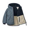 Littlefashionaddict - Liewood - AW23 - Jackson Reversible Jacket - Whale Blue Multi Mix - Voor meisjes en jongens - Meisjes- en jongensjas - Vanaf maat 104 tot maat 140 in stock en verkrijgbaar bij Little Fashion Addict