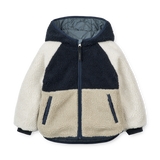 Littlefashionaddict - Liewood - AW23 - Jackson Reversible Jacket - Whale Blue Multi Mix - Voor meisjes en jongens - Meisjes- en jongensjas - Vanaf maat 104 tot maat 140 in stock en verkrijgbaar bij Little Fashion Addict