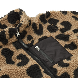 Nolan teddy fleece jas voor jongens en meisjes | Nolan Pile Jacket Mega Leo Oat Mix | Ontdek Liewood bij Little Fashion Addict