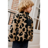 Nolan teddy fleece jas voor jongens en meisjes | Nolan Pile Jacket Mega Leo Oat Mix | Ontdek Liewood bij Little Fashion Addict