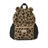 Liewood Andreas teddy rugzak met berenoortjes en luipaardprint voor jongens en meisjes | Ontdek Liewood bij Little Fashion Addict