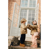 Liewood Andreas teddy rugzak met berenoortjes en luipaardprint voor jongens en meisjes | Ontdek Liewood bij Little Fashion Addict