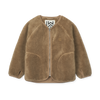 Liewood Calina pile jacket oat unisex teddy jasje voor kids | Calina Pile Jacket Oat | Ontdek Liewood bij Little Fashion Addict