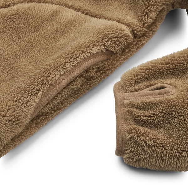 Liewood Calina pile jacket oat unisex teddy jasje voor kids | Calina Pile Jacket Oat | Ontdek Liewood bij Little Fashion Addict