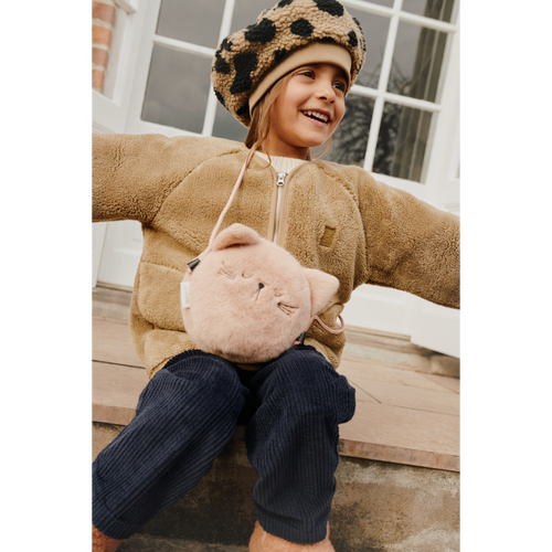 Liewood Calina pile jacket oat unisex teddy jasje voor kids | Calina Pile Jacket Oat | Ontdek Liewood bij Little Fashion Addict
