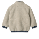 Balou pile anorak voor jongens van Liewood in mist | Ontdek Liewood bij Little Fashion Addict