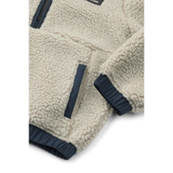 Balou pile anorak voor jongens van Liewood in mist | Ontdek Liewood bij Little Fashion Addict