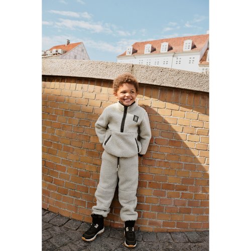 Balou pile anorak voor jongens van Liewood in mist | Ontdek Liewood bij Little Fashion Addict