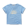 Blauwe Terry T-shirt Soleil voor jongens van 4 tot 10 jaar uit de Champions League of Fun collectie 