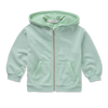 Unisex Hoodie met rits in muntgroen van Sproet & Sprout | Sweatshirt Hoody Sproet Silt Green uit de Champions League of Fun Collectie - Verkrijgbaar bij Little Fashion Addict