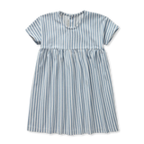 Luchtige zomerjurk met strepen van Sproet & Sprout uit de Champions League of Fun - Verkrijgbaar bij Little Fashion Addict