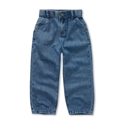 Jongens denim broek in denim blue van Sproet & Sprout uit de Champions League of Fun - Verkrijgbaar bij Little Fashion Addict