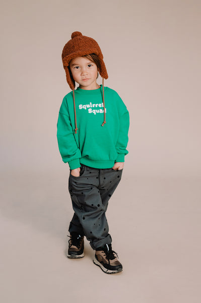 Littlefashionaddict - Sproet & Sprout - AW23 - The Alpine Hut - Cap Teddy Chestnut - Bruine pilotenmuts - Voor jongens en meisjes - Vanaf 4 tot 10 jaar in stock en verkrijgbaar bij Little Fashion Addict