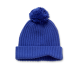 Littlefashionaddict - Sproet & Sprout - AW23 - The Alpine Hut - Beanie pompom Ultra Blue - Voor jongens en meisjes - Vanaf 4 tot 10 jaar in stock en verkrijgbaar bij Little Fashion Addict