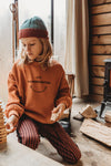 Littlefashionaddict - Sproet & Sprout - AW23 - The Alpine Hut - Beanie Colourblock Ice Blue - Voor jongens en meisjes - Vanaf 4 tot 10 jaar in stock en verkrijgbaar bij Little Fashion Addict