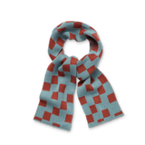 Littlefashionaddict - Sproet & Sprout - AW23 - The Alpine Hut - Sjaal voor jongens en meisjes - Scarf block intarsia - Vanaf 4 tot 10 jaar in stock en verkrijgbaar bij Little Fashion Addict