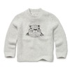 Littlefashionaddict - Sproet & Sprout - AW23 - The Alpine Hut - Sweater Embroidery Marmot in het ivoor - Voor jongens - Vanaf 4 tot 10 jaar in stock en verkrijgbaar bij Little Fashion Addict