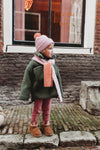 Teddy shirt jacket voor meisjes in evergreen van Sproet & Sprout | Verkrijgbaar bij Little Fashion Addict