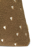 Teddy mom bag met hartjes van Studio Noos in bruin | Studio Noos - Teddy Hearts Mom Bag - Brown Hearts - verkrijgbaar bij Little Fashion Addict