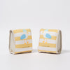 Zwemarmbandjes voor kinderen met gele strepen – Sunnylife Sid the Seagull | Ontdek Sunnylife bij Little Fashion Addict