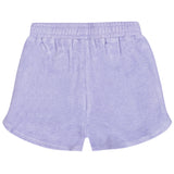 Lila badstof short voor meisjes van Tumble ’n Dry | Camille Deux Short Lavender van Tumble 'n Dry - verkrijgbaar bij Little Fashion Addict