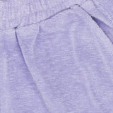 Lila badstof short voor meisjes van Tumble ’n Dry | Camille Deux Short Lavender van Tumble 'n Dry - verkrijgbaar bij Little Fashion Addict
