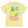 Lichtgele t-shirt voor meisjes met citroenprint van Tumble 'n Dry | Lemons T-shirt Tumble 'n Dry - verkrijgbaar bij Little Fashion Addict