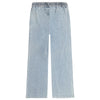 Lichtblauwe wide leg broek in denimlook van Tumble ’n Dry | Mora Broek Denim Light Stonewash van Tumble & Dry - Verkrijgbaar bij Little Fashion Addict