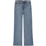 Meisjesjeans in lichtblauwe stonewashed denim met wide-leg pasvorm van Tumble ’n Dry. Trendy en comfortabel, ideaal voor school of vrije tijd.