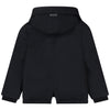 Madison meisjes winterjas donkerblauw met leopard voering | Ontdek Tumble 'n Dry bij Little Fashion Addict