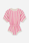 We Are Kids Romy korte jumpsuit candy pink | Combi Romy Bubble Gum – Speelse jumpsuit voor meisjes in candy pink, gemaakt van biologisch katoen | Verkrijgbaar bij Little Fashion Addict