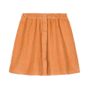 We Are Kids corduroy rok Charlie in oranjetint met knopenrij – duurzame meisjesrok in biologisch katoen | Ontdek We Are Kids bij Little Fashion Addict