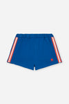 Sportieve jongensshort Paul Bright Blue van We Are Kids - Verkrijgbaar bij Little Fashion Addict.