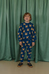 Sweater Tony Allover Rabbits blauw met konijnenprint voor jongens en meisjes van We Are Kids | Ontdek We Are Kids bij Little Fashion Addict