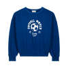 Sweater Tony Football in midnight blue met voetbalprint voor jongens en meisjes van We Are Kids | Ontdek We Are Kids bij Little Fashion Addict