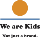 Logo van We Are Kids - Stijlvol kinderkleding merk - Verkrijgbaar bij Little Fashion Addict