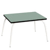Les Gambettes Gaby speeltafel in kaki met witte poten | Ontdek Les Gambettes bij Little Fashion Addict