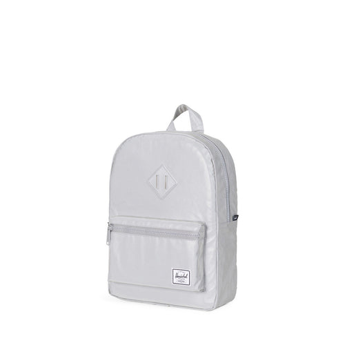 Rugzak - herschel heritage kids silver reflective - littlefashionaddict.com