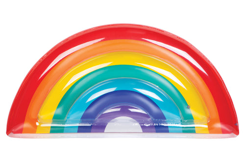 Luxe luchtmatras regenboog - littlefashionaddict.com