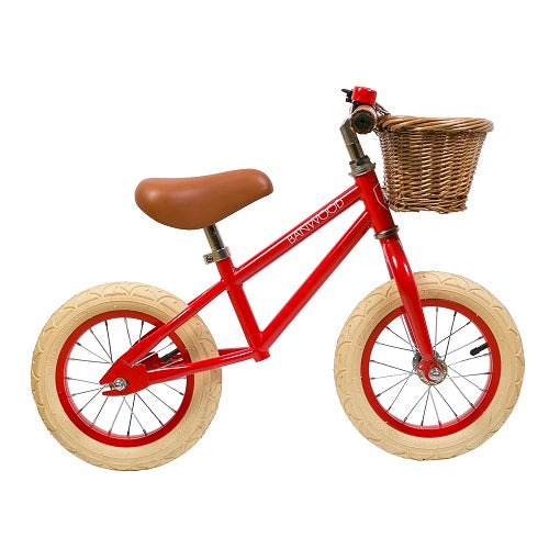 FIRST GO! - Balance Bike - Red - littlefashionaddict.com