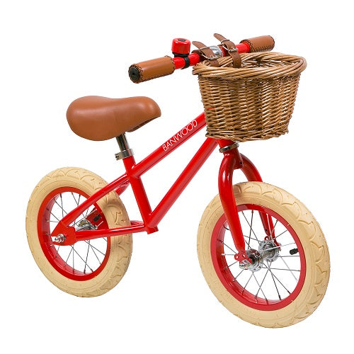 FIRST GO! - Balance Bike - Red - littlefashionaddict.com