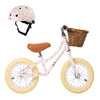 FIRST GO! - Balance Bike Set met Helm - BONTON Pink - littlefashionaddict.com